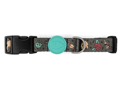 Morso Halsband Hond Gerecycled Ink Tank Groen - 43-70 x 2,5 cm