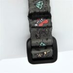 Morso Mini Hondentuig Verstelbaar Gerecycled Ink Tank Groen - 24-32 x 1,5 cm