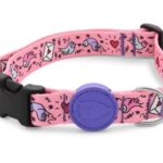 Morso Halsband Hond Gerecycled Sweet Tweet Roze - 37-58 x 2,5 cm