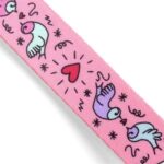 Morso Halsband Hond Gerecycled Sweet Tweet Roze - 37-58 x 2,5 cm