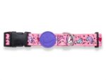 Morso Halsband Hond Gerecycled Sweet Tweet Roze - 43-70 x 2,5 cm