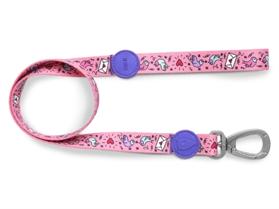 Morso Hondenriem Gerecycled Sweet Tweet Roze - 120 x 1,5 cm 6-20 kg