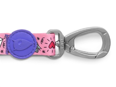 Morso Hondenriem Gerecycled Sweet Tweet Roze - 120 x 1,5 cm 6-20 kg