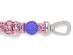 Morso Hondenriem Verstelbaar Gerecycled Sweet Tweet Roze - 75-230 x 1,5 cm 4-20 kg