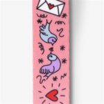 Morso Mini Hondentuig Verstelbaar Gerecycled Sweet Tweet Roze - 24-32 x 1,5 cm