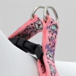 Morso Mini Hondentuig Verstelbaar Gerecycled Sweet Tweet Roze - 24-32 x 1,5 cm