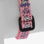 Morso Mini Hondentuig Verstelbaar Gerecycled Sweet Tweet Roze - 24-32 x 1,5 cm