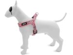 Morso Mini Hondentuig Verstelbaar Gerecycled Sweet Tweet Roze - 32-41 x 2,5 cm