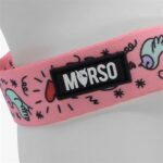 Morso Mini Hondentuig Verstelbaar Gerecycled Sweet Tweet Roze - 32-41 x 2,5 cm