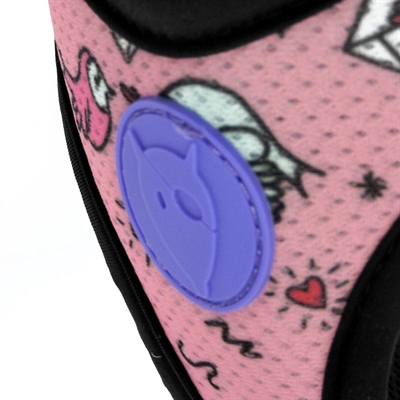 Morso Hondentuig Body Mesh Gerecycled Sweet Tweet Roze - 45-50 cm