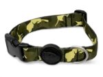 Morso Halsband Hond Gerecycled Full Metal Dog Bruin - 30-42 x 1,5 cm