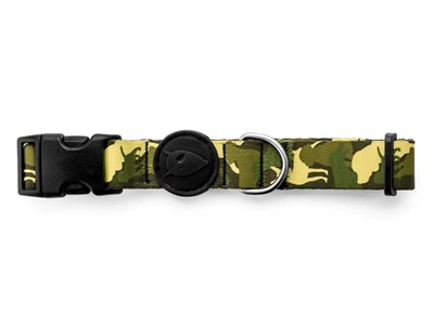 Morso Halsband Hond Gerecycled Full Metal Dog Bruin - 30-42 x 1,5 cm