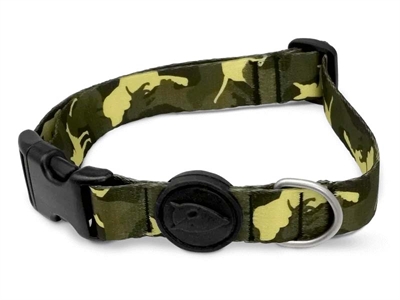 Morso Halsband Hond Gerecycled Full Metal Dog Bruin - 37-58 x 2,5 cm