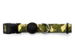 Morso Halsband Hond Gerecycled Full Metal Dog Bruin - 43-70 x 2,5 cm
