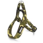 Morso Mini Hondentuig Verstelbaar Gerecycled Full Metal Dog Bruin - 32-41 x 2,5 cm