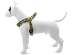 Morso Mini Hondentuig Verstelbaar Gerecycled Full Metal Dog Bruin - 32-41 x 2,5 cm