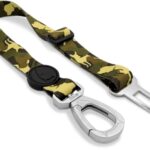 Morso Honden Autogordel Gerecycled Full Metal Dog Bruin - 40-65 x 1,5 cm Tot 4 kg