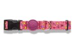 Morso Halsband Hond Gerecycled Pink Think Roze - 37-58 x 2,5 cm