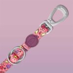 Morso Hondenriem Verstelbaar Gerecycled Pink Think Roze - 75-230 x 1,5 cm 4-20 kg