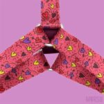 Morso Hondentuig H-Tuig Gerecycled Pink Think Roze - 60-80 x 2,5 cm