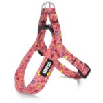 Morso Mini Hondentuig Verstelbaar Gerecycled Pink Think Roze - 24-32 x 1,5 cm