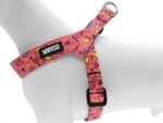 Morso Mini Hondentuig Verstelbaar Gerecycled Pink Think Roze - 24-32 x 1,5 cm