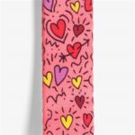 Morso Mini Hondentuig Verstelbaar Gerecycled Pink Think Roze - 24-32 x 1,5 cm