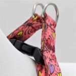 Morso Mini Hondentuig Verstelbaar Gerecycled Pink Think Roze - 24-32 x 1,5 cm