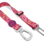 Morso Honden Autogordel Gerecycled Pink Think Roze - 40-65 x 2,5 cm Tot 80 kg