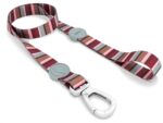 Morso Hondenriem Gerecycled Skyline Rood / Roze - 120 x 1,5 cm Tot 6 kg