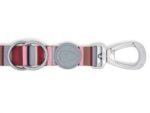 Morso Hondenriem Verstelbaar Gerecycled Skyline Rood / Roze - 75-230 x 1,5 cm 1-4 kg