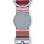 Morso Hondenriem Verstelbaar Gerecycled Skyline Rood / Roze - 75-230 x 1,5 cm 1-4 kg