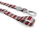 Morso Hondenriem Verstelbaar Gerecycled Skyline Rood / Roze - 65-200 x 2,5 cm 20-80 kg