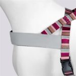 Morso Norwegian Hondentuig Gerecycled Skyline Rood / Roze - 39-48 x 35 cm