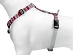 Morso Hondentuig H-Tuig Gerecycled Skyline Rood / Roze - 50-70 x 1,5 cm