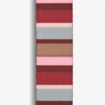 Morso Mini Hondentuig Verstelbaar Gerecycled Skyline Rood / Roze - 24-32 x 1,5 cm