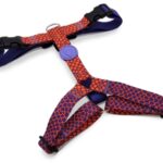 Morso Hondentuig H-Tuig Gerecycled Urban Lizard Rood - 40-55 x 1,5 cm