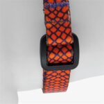 Morso Mini Hondentuig Verstelbaar Gerecycled Urban Lizard Rood - 32-41 x 2,5 cm