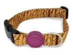 Morso Halsband Hond Gerecycled Jungle Drum Oranje - 30-42 x 1,5 cm