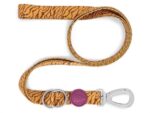 Morso Hondenriem Verstelbaar Gerecycled Jungle Drum Oranje - 75-230 x 1,5 cm 1-4 kg