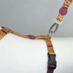 Morso Hondentuig H-Tuig Gerecycled Jungle Drum Oranje - 70-100 x 2,5 cm