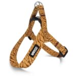 Morso Mini Hondentuig Verstelbaar Gerecycled Jungle Drum Oranje - 29-38 x 2,5 cm