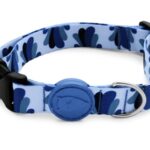Morso Halsband Hond Gerecycled Splash Blauw - 30-42 x 1,5 cm