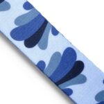 Morso Halsband Hond Gerecycled Splash Blauw - 43-70 x 2,5 cm