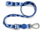 Morso Hondenriem Verstelbaar Gerecycled Splash Blauw - 75-230 x 1,5 cm 1-4 kg