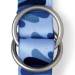 Morso Hondenriem Verstelbaar Gerecycled Splash Blauw - 75-230 x 1,5 cm 4-20 kg