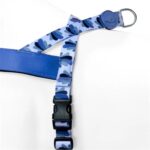 Morso Norwegian Hondentuig Gerecycled Splash Blauw - 54-70 x 52 cm