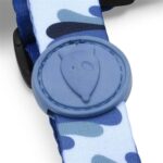 Morso Hondentuig H-Tuig Gerecycled Splash Blauw - 40-55 x 1,5 cm