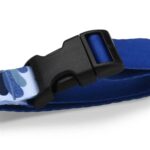 Morso Hondentuig H-Tuig Gerecycled Splash Blauw - 40-55 x 1,5 cm