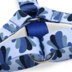 Morso Hondentuig H-Tuig Gerecycled Splash Blauw - 40-55 x 1,5 cm